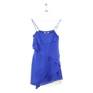 Bcbgmaxazria  Robe courte Robe en soie bleue
