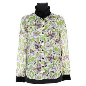 Manoush  Blouses Blouse en coton verte