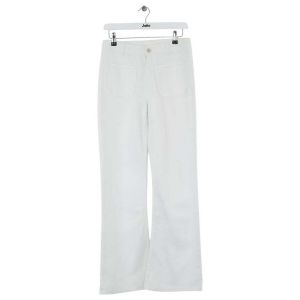 Vanessa Bruno  Jeans flare / larges Jean bootcut en coton blanc