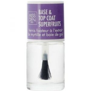 Miss Den  Soins des ongles Vernis Soin Superfruits Base   Top Coat