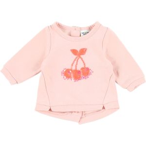 Tape à l'oeil   Sweat-shirt enfant Sweat rose, orange