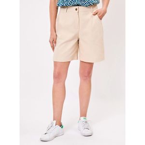 La Fiancee Du Mekong  Short Bermuda coton uni SORIA