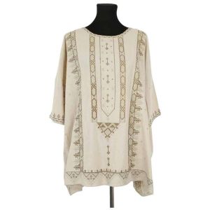 Mes Demoiselles  Tunique Tunique en soie beige