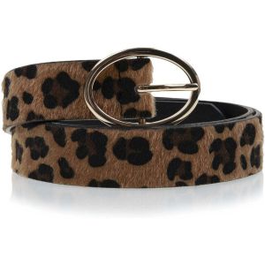 Isotoner  Ceinture Ceinture Femme L&eacute;opard boucle ovale