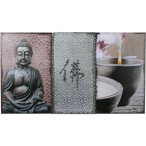 Out Of The Blue  Tableaux, toiles Décoration murale Bouddha  90 x 50 cm