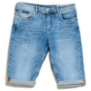 Kaporal  Short enfant Bermuda en jean Garçon Eole Bleu