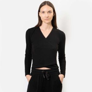 Isotoner   T-shirt T-Shirt cache coeur Femme Noir