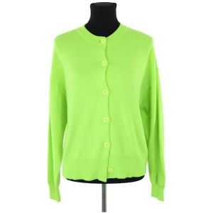 Essentiel  Gilet Cardigan en laine vert