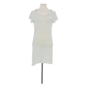 Majestic Filatures  Robe courte Robe en lin beige