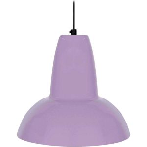 Tosel  Lustres, suspensions et plafonniers Suspension dôme métal mauve
