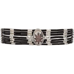 Bracelets Hipanema Manchette Ibis Black M - Couleur Unique - Taille Gris