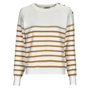 Pull Betty London STRANDY - Couleur EU S / M,EU M / L - Taille Blanc