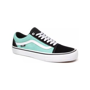 Chaussures de Skate Vans OLD SCHOOL PRO black jade - Couleur 36 1/2 - Taille Noir