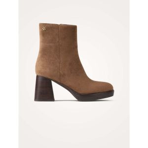 Vanessa Wu  Bottines Bottines à plateforme et talon bois Marina