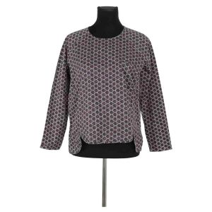 Chloe Stora  Blouses Top en coton bleu