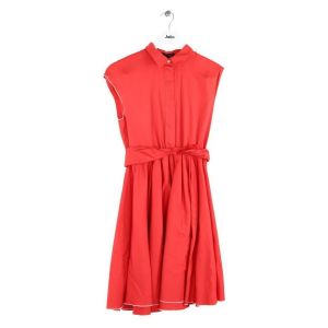 Tara Jarmon  Robe courte Robe en coton rouge