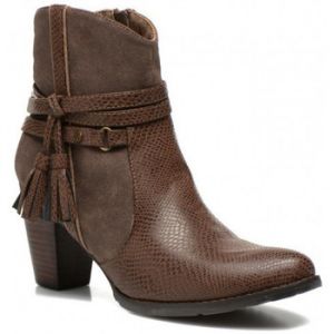 Kaporal  Bottes Boots Femme Wilson Marron Fonce