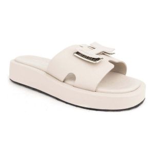 Sergio Moretti  Claquettes beige casual open slippers