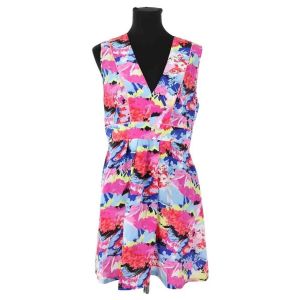 Claudie Pierlot  Robe courte Robe en soie multicolore