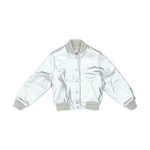 Bonpoint  Manteau enfant Bombers  - Argenté - 4 ans - Bon état