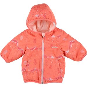Decathlon  Manteau enfant Blouson rose, orange