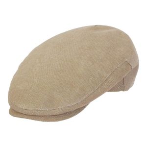 Casquette Chapeau-Tendance Casquette en lin COME T57 - Couleur Unique - Taille Beige