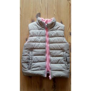 Tex  Veste enfant Doudoune sans manche grise