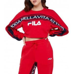Fila  Sweat-shirt Sweat Femme  Rouge - 684602