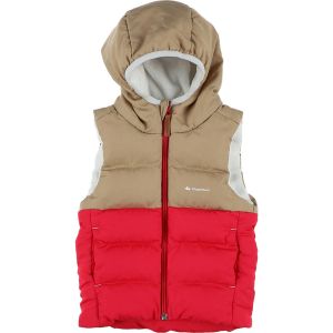 Decathlon  Doudounes enfants Doudoune sans manche rose, ocre