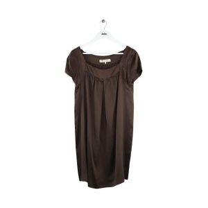 Gerard Darel  Robe courte Robe en soie marron