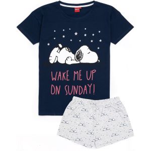 Peanuts  Ensembles de pyjama Snoopy Ensemble pyjama &agrave; manches courtes et &agrave; jambes courtes
