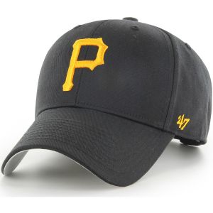 '47 Brand  Casquette 47 CAP MLB PITTSBURGH PIRATES RAISED BASIC MVP BLACK