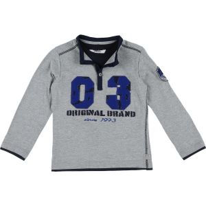 3 Pommes  T-shirt enfant T-shirt gris, bleu