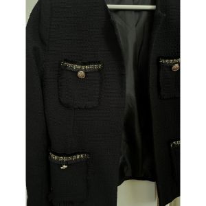 Etam  Veste Veste noire et dor&eacute;e