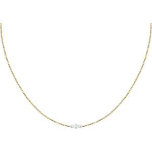La Petite Story  Collier Collier en argent 925/1000 et Perle de coquillage