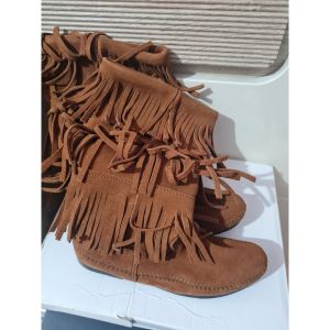 Bottes Minnetonka Botte minnetonka - Couleur 39 - Taille Marron