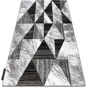 Rugsx  Tapis Tapis ALTER Nano triangle gris 120x170 cm