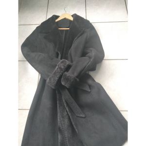 Caroll  Manteau Manteau long noir