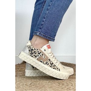 Palladium  Baskets basses - Sneakers ACE LO MIX LTH Leopard