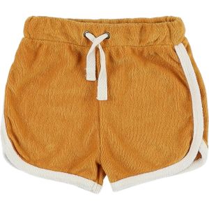 Vertbaudet   Short enfant Short ocre tissu éponge