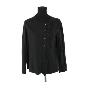 Des Petits Hauts  Blouses Top en coton noir