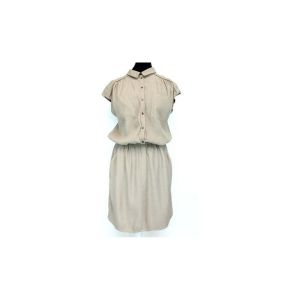 Galeries Lafayette  Robe courte Robe  Taille 34 / XS Beige