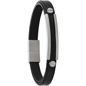 Jourdan  Bracelets Bracelet homme  Eos noir