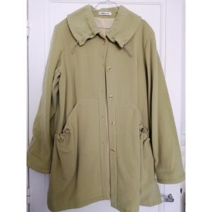 Christine Laure  Manteau Manteau vert amande