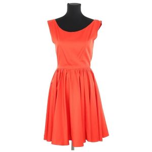 Tara Jarmon  Robe courte Robe en coton rouge