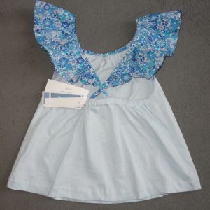 Jacadi  Robe enfant T-shirt manches en liberty T. 4 ans