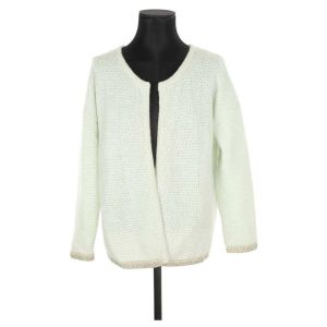 Des Petits Hauts  Gilet Cardigan en laine vert
