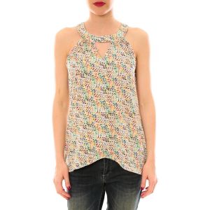 Blouses Little Marcel Débardeur Taos Blanc Imprimé - Couleur EU XL - Taille Multicolore