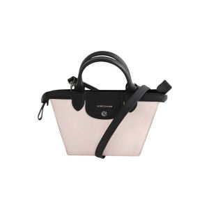 Longchamp  Sac a main Sac &agrave; bandouli&egrave;re en cuir rose