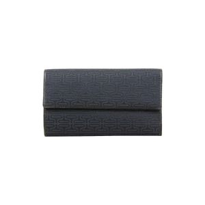 Tony Perotti  Sac à main Tout en un motif toile et cuir  - Noir motif